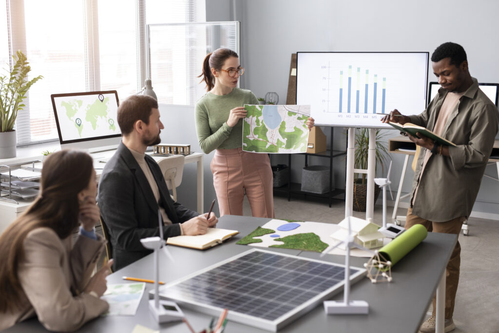 Eco Co-Working Space with Solar Power: The Future of Green Workspaces in India